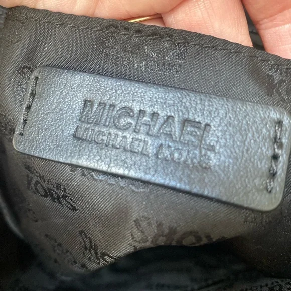 Michael Michael Kors jet set North South canvas tote beige black - Picture 9 of 9